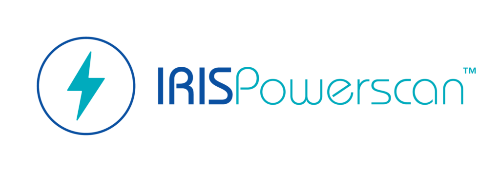 logo iris power scan